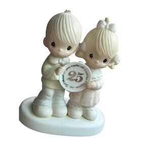 Precious Moments 25th Anniversary 1983 E-2857 God Blessed Our Years Together